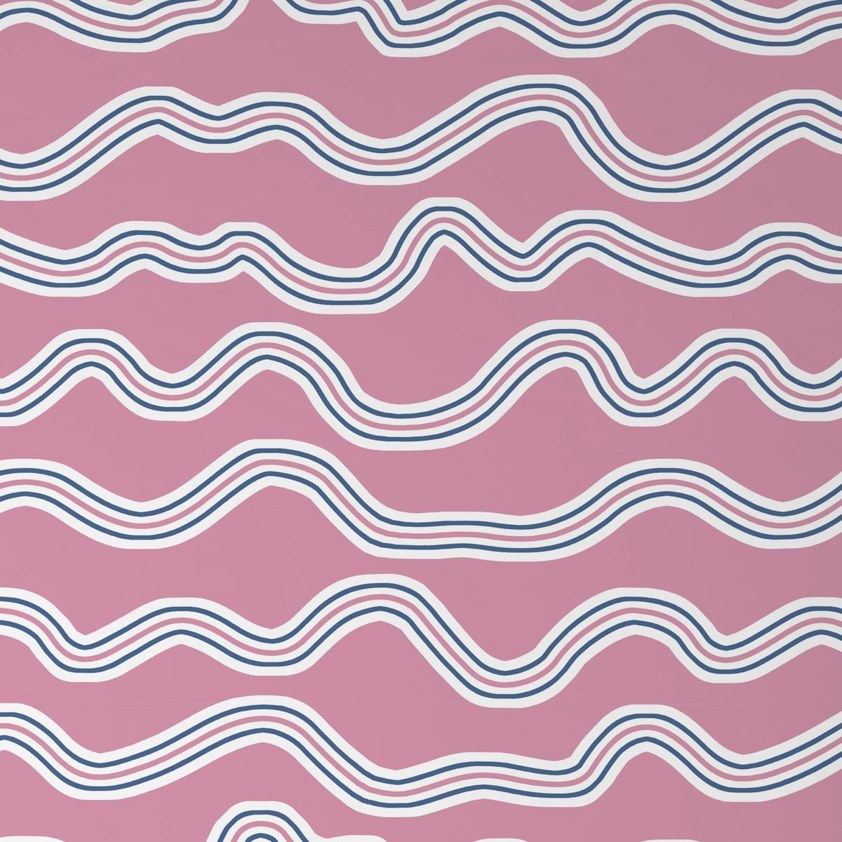 POŚCIEL NORTE - różowy, tkanina (200/200cm) - Novel