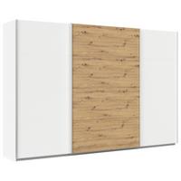 DULAP USI CULISANTE FELDKIRCH - alb/stejar Artisan, Modern, material pe bază de lemn (315/210/62cm)