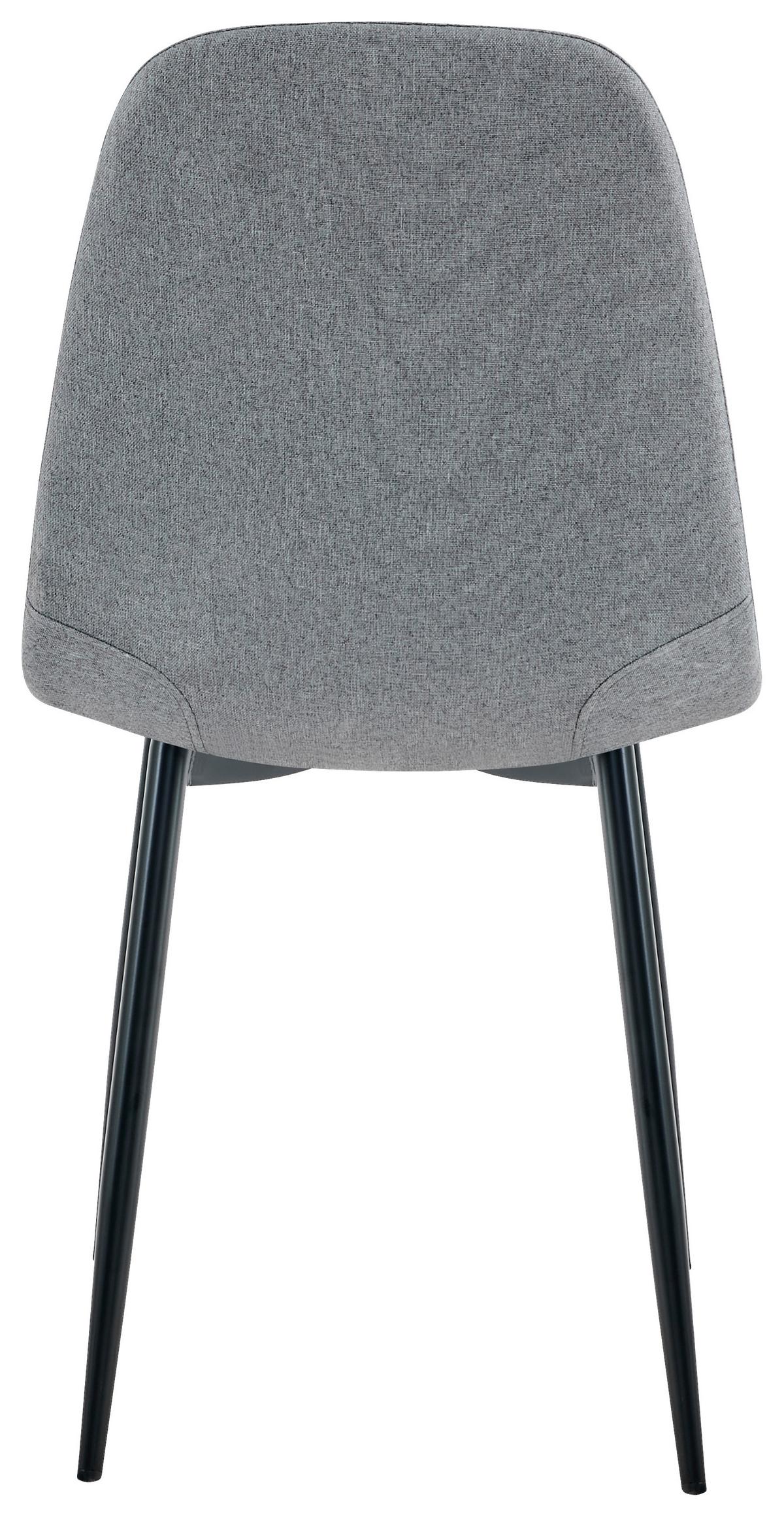 Stolica Maria Ii - siva/svijetlo siva, Moderno, metal/tekstil (44/86/63,5cm) - Best Price