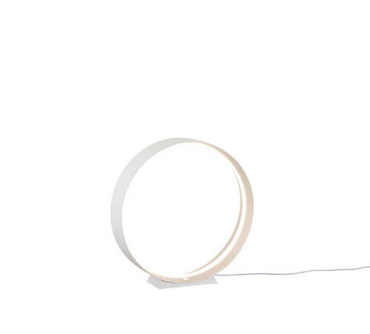 LAMPA STOŁOWA LED MR54461131 LOOP - kolor srebrny/biały, Konventionell, metal (45/45cm) - Musterring