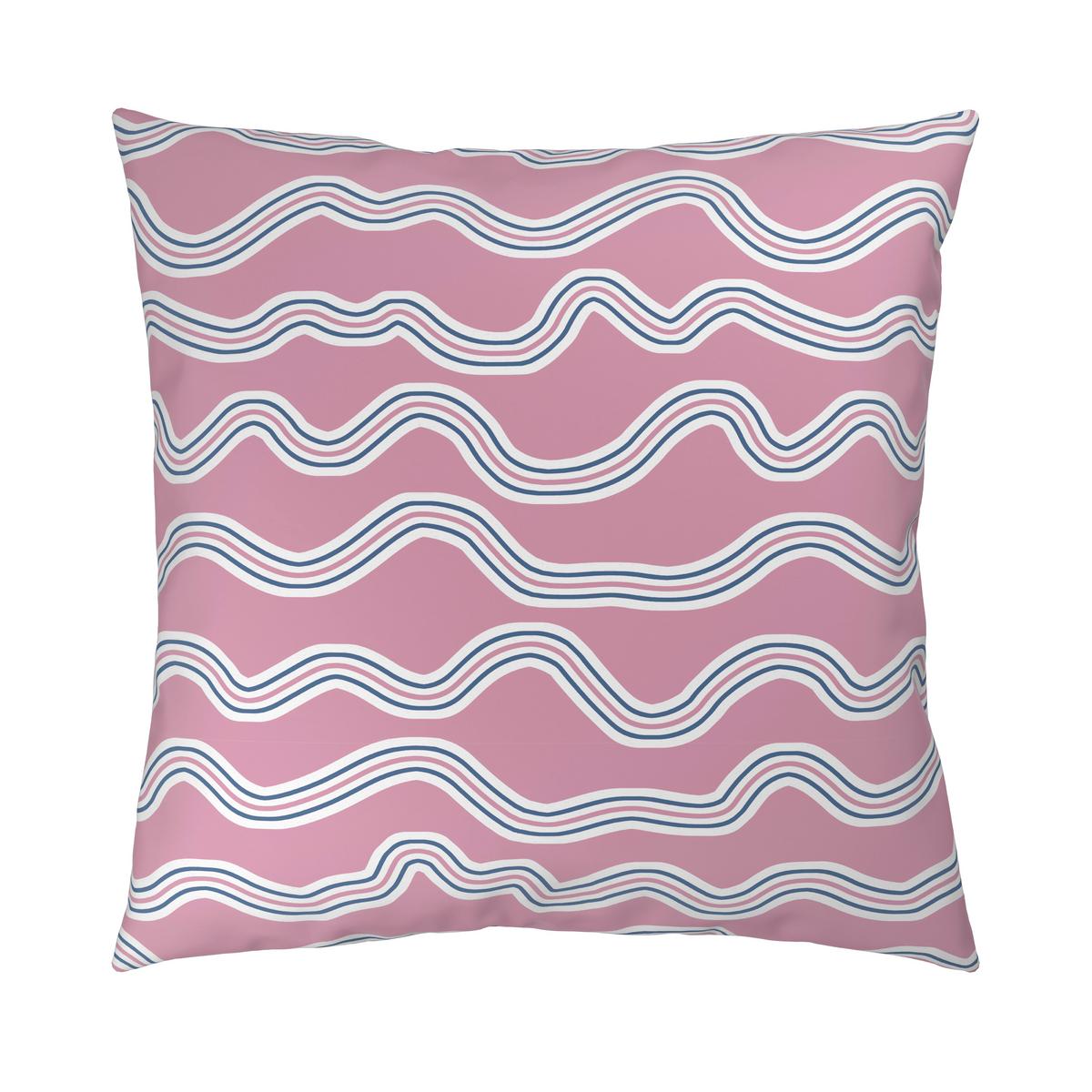 POŚCIEL NORTE - różowy, tkanina (200/200cm) - Novel