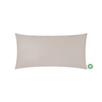 Kissenhülle Bio-Lisa Uni ca. 40x80cm - Beige, MODERN, Textil (40/80cm) - ecoTree