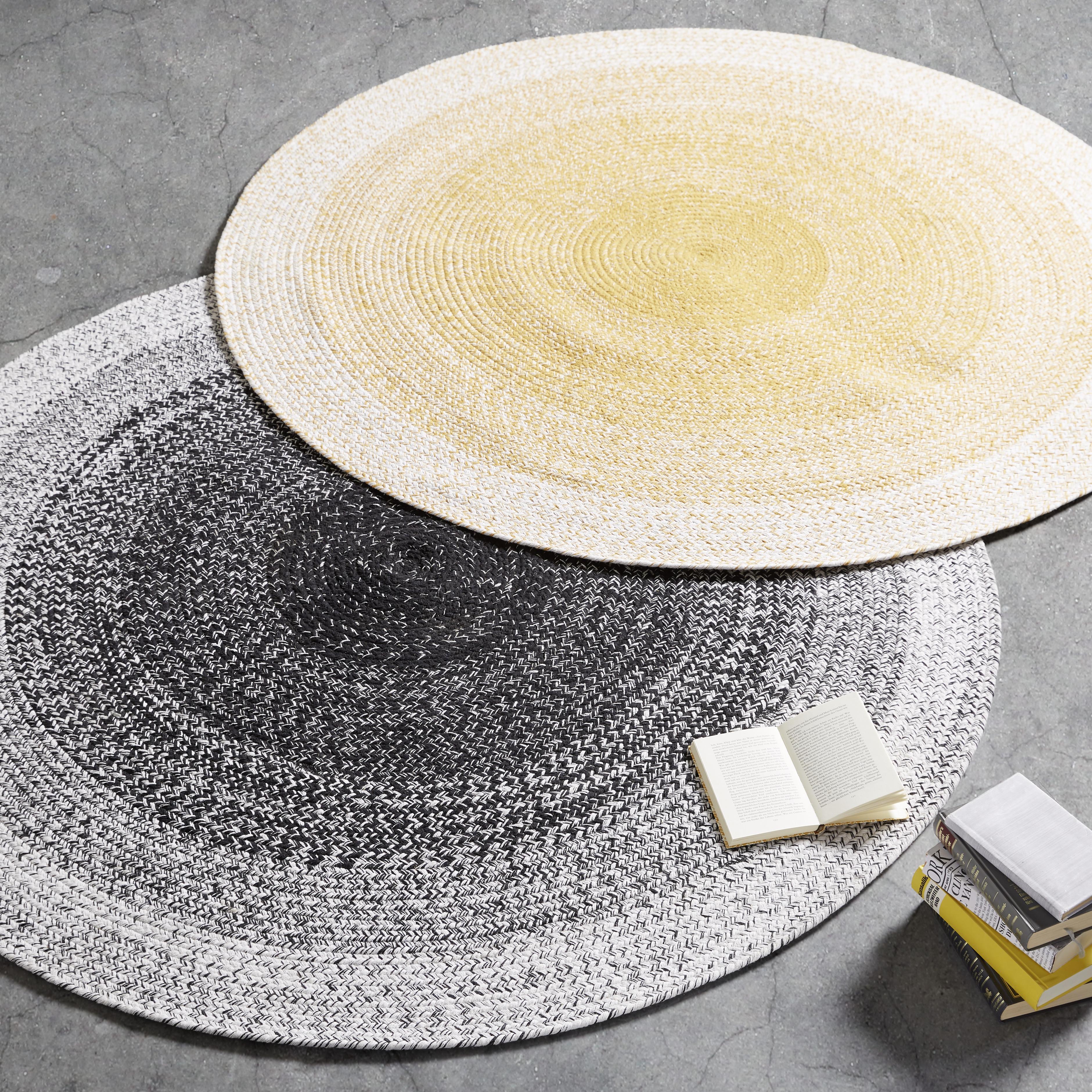 FLATVÄVD MATTA MARIE - gul, Basics, textil (160cm) - Mömax