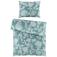Bettwäscheset Thea - Blau, Konventionell, Textil (160/210cm) - Premium Living