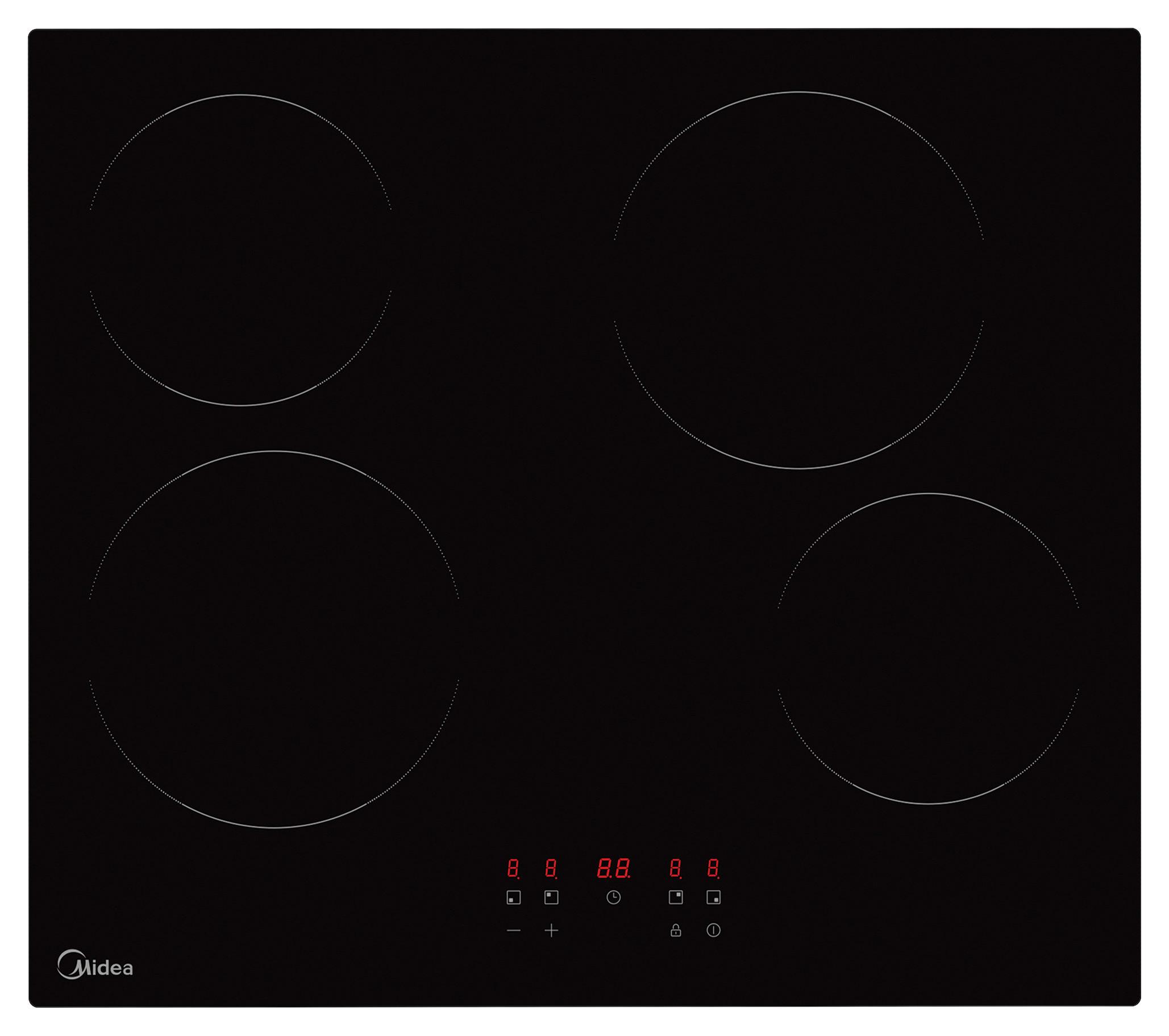 Beépíthető Főzőlap Midea Md1802005 - fekete (52/51/59cm) - Midea