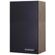 Küchenoberschrank Anthrazit/Eiche - Edelstahlfarben/Eichefarben, MODERN, Holzwerkstoff/Metall (50/89/32cm) Küchenoberschrank Anthrazit/Eiche - Edelstahlfarben/Eichefarben, MODERN, Holzwerkstoff/Metall (50/89/32cm)