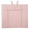 Wickelauflage Frosty Rosa ca. 85x75cm - Rosa, KONVENTIONELL, Textil (85/4/75cm) - Roba