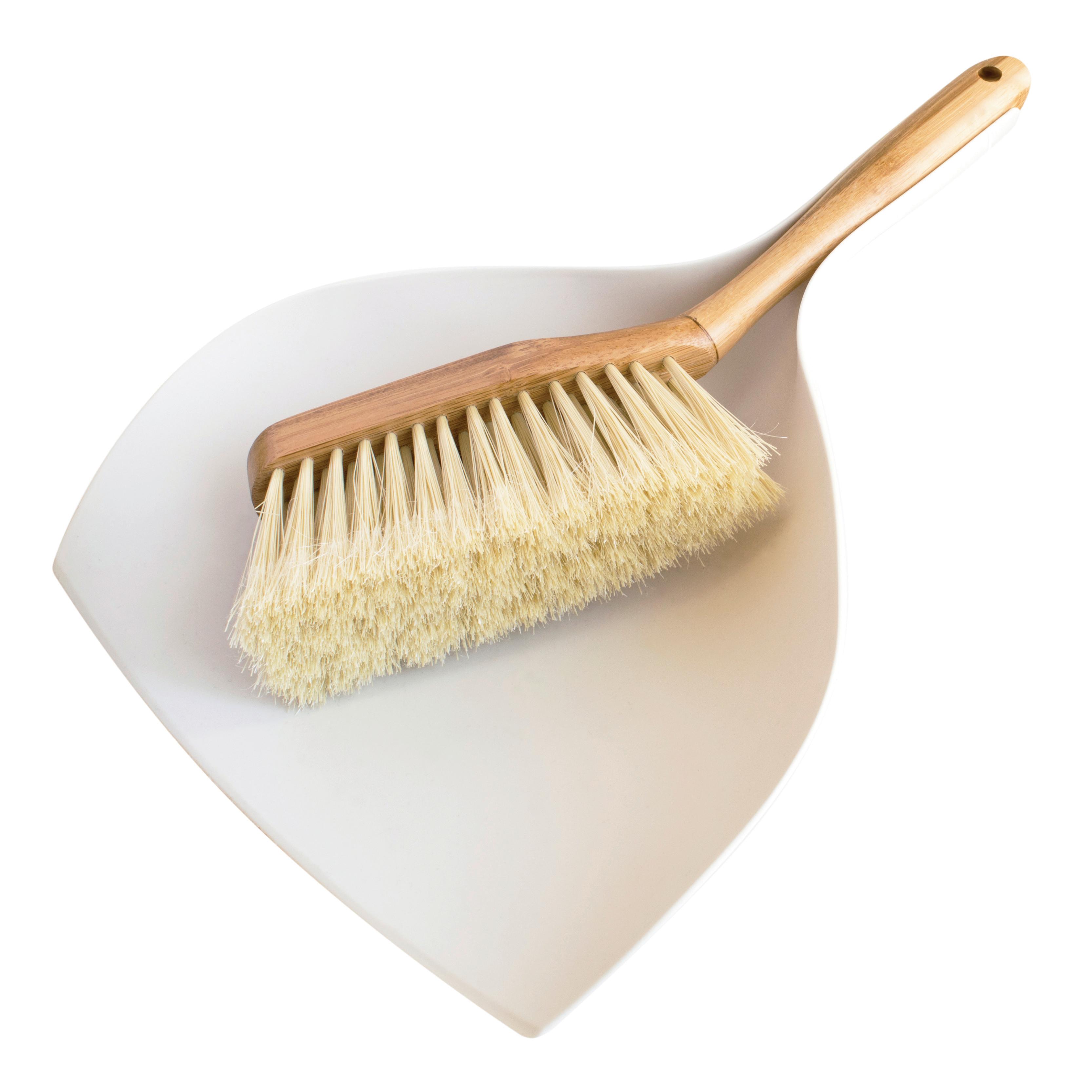 Set Smetišnice Z Metlico Nora - bela/naravne barve, Moderno, kovina/umetna masa (25/34cm) - ecoTree