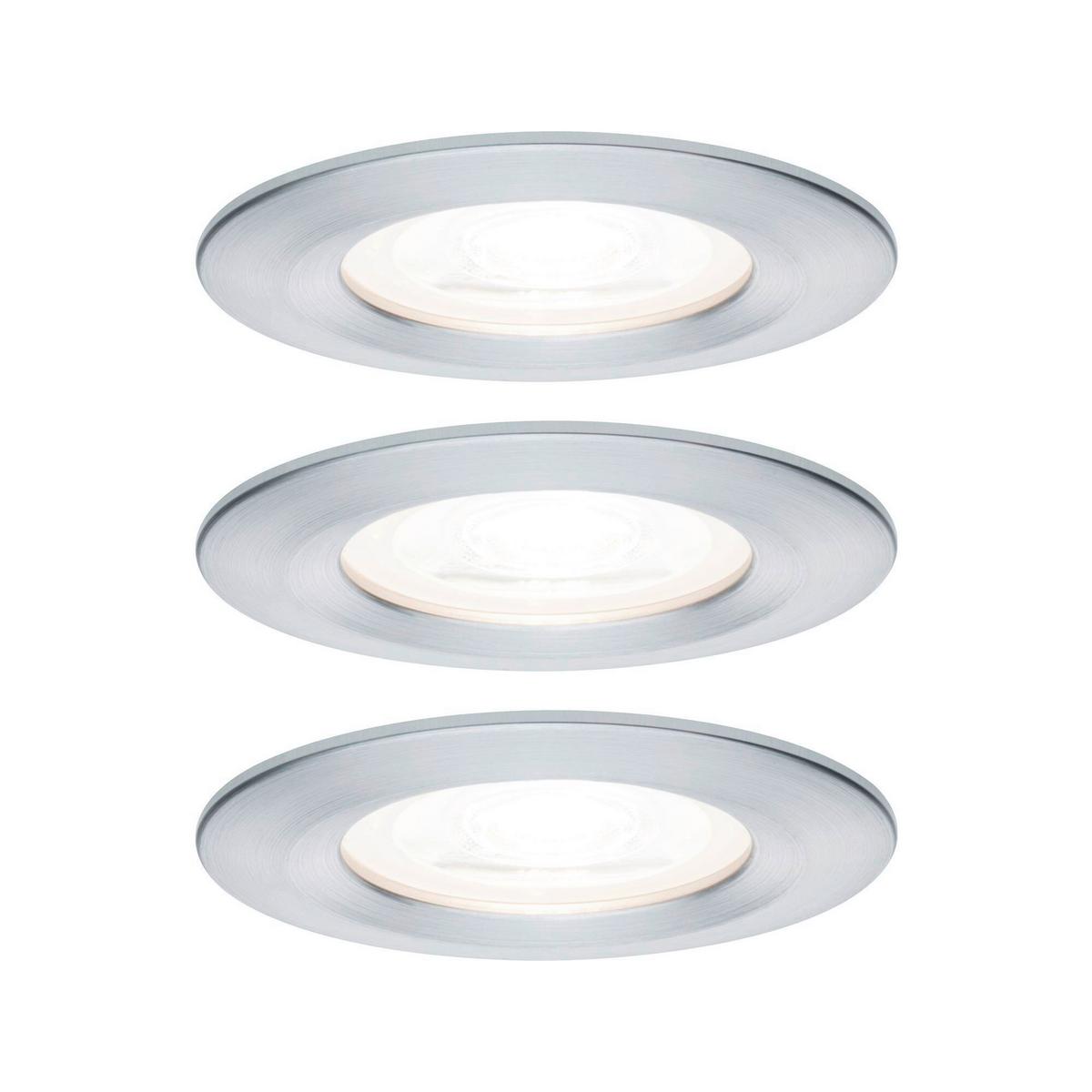Deckenleuchte Nova max. 6,5 Watt, 3-teilig - Basics (7,8cm) - Paulmann
