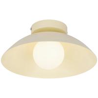 LAMPA SUFITOWA KIMI - beżowy, Design, tworzywo sztuczne/metal (30/15cm) - Collett's Monde