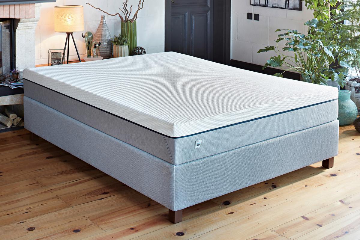 Taschenfederkernmatratze Dream Box Pro ca. 100x200 cm - Weiß/Grau, Basics, Textil (100/200cm) - Yatas