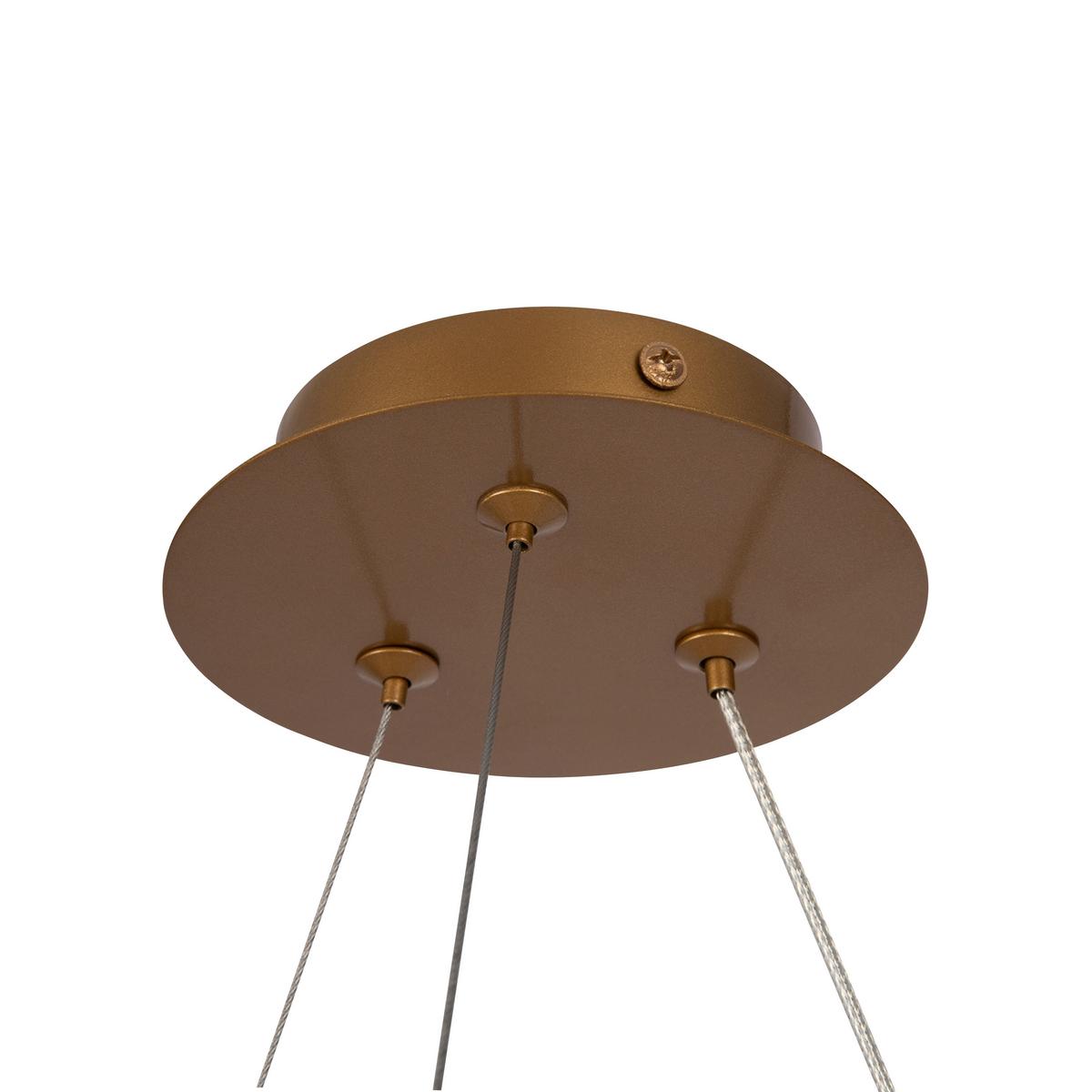 PENDELLEUCHTE BALANCE - Goldfarben, Basics, Glas/Metall (61/24,5/61cm) - MAYTONI