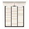STOPPAD SÄNG PERLA - beige/svart, Modern, trä/textil (180/200cm) - Bessagi Home