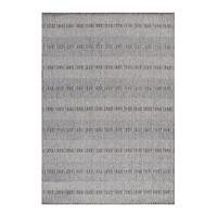 Flachwebeteppich Aruba Grau ca. 200x290cm - Grau, Design, Textil (200/290cm)