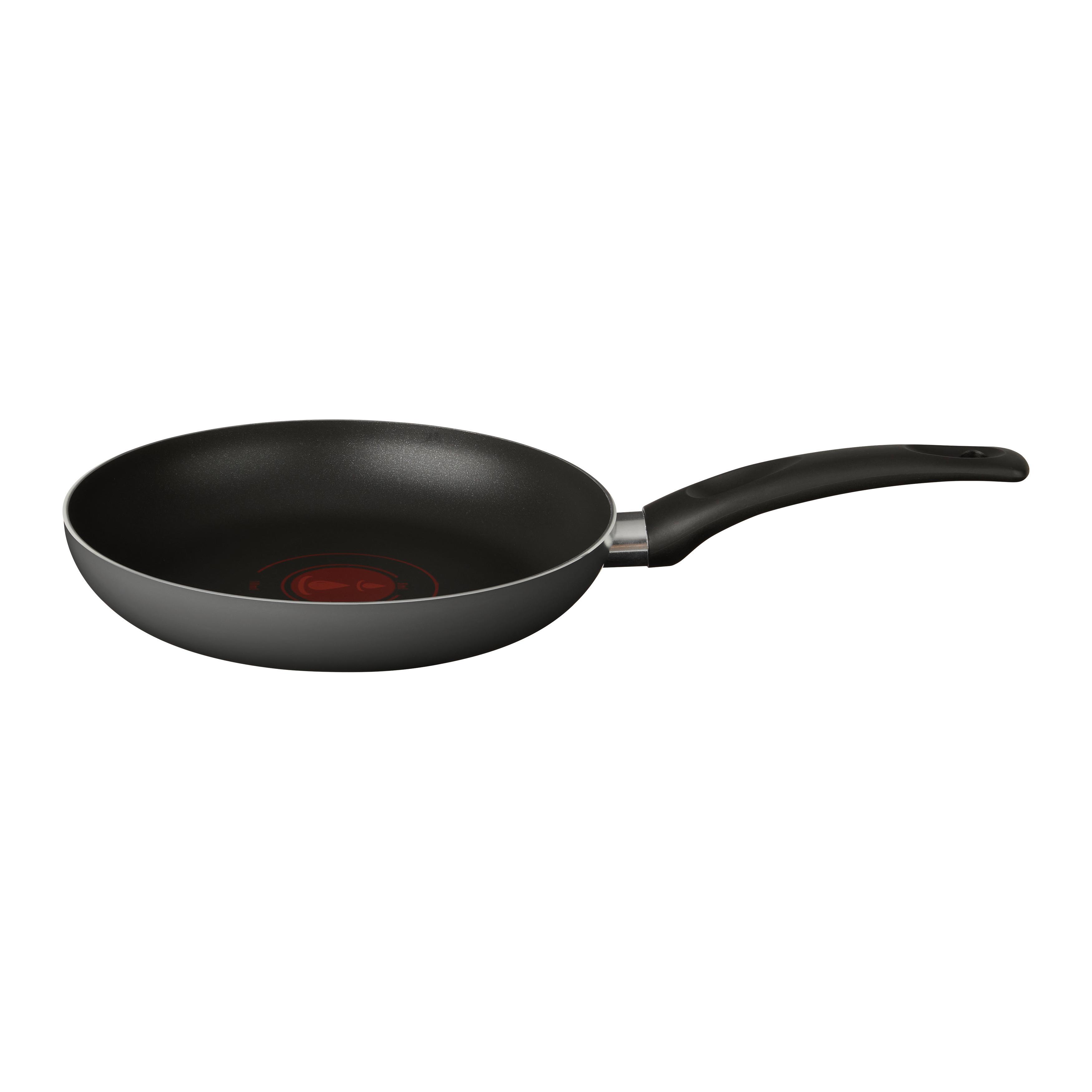 Bratpfanne Ronny Grau/Schwarz Ø ca. 24cm - Schwarz/Grau, KONVENTIONELL, Metall (24/4,3cm) - Based