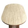 ESSTISCH MADDY - Naturfarben, MODERN, Holzwerkstoff/Stein (180/90/76cm) - Bessagi Home