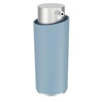 Seifenspender Chris in Blau - Blau, MODERN, Kunststoff/Metall (7,6/15,9/6cm) - Premium Living