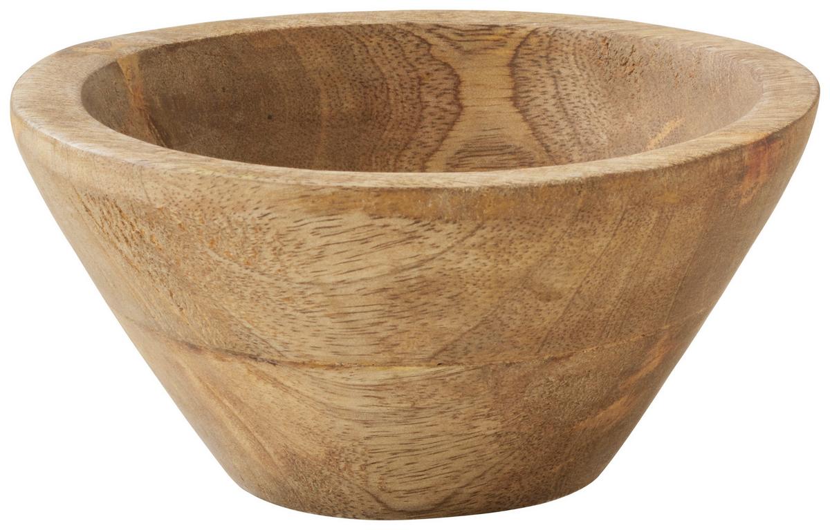 Schüssel Mango S in Braun - Braun, Modern, Holz (15/15/6,5cm)