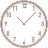Wanduhr Kelly in Weiß Ø ca. 50,8cm - Weiß, Glas/Papier (50,8cm) - Premium Living