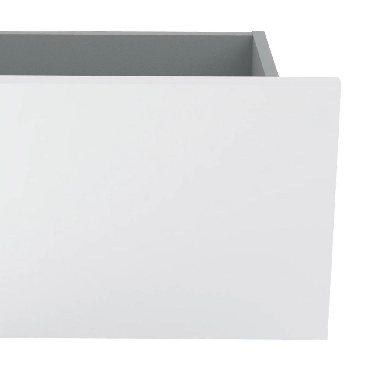 Ladica Unit - Elements - bijela visoki sjaj, Moderno, drvni materijal (45,3/21,9/36,6cm) - Based