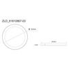 PLAFONNIER LED LASSE - blanc, KONVENTIONELL, matière synthétique (29,8/1,8cm) - Mömax