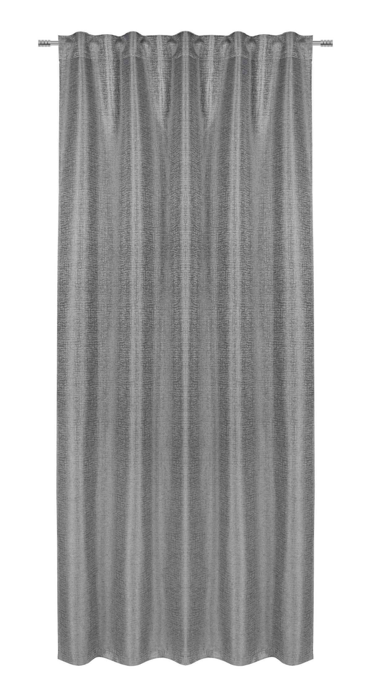 Draperie opacă Kai - gri, Modern, textil (135/255cm) - Premium Living