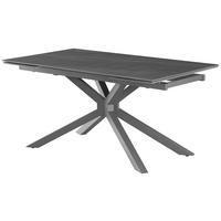 Jedilna Miza Lorenzo, Keramika, 160-240x90 - temno siva/siva, Konvencionalno, kovina/keramika (160-240/75/90cm) - MID.YOU