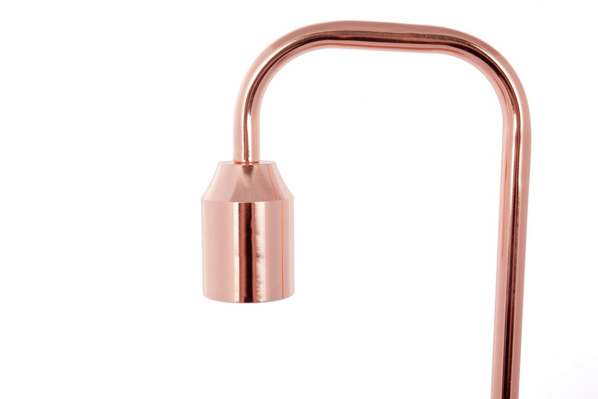 Tischleuchte Galileo 710 Kupfer - Kupferfarben, Basics, Metall (22/22/50cm) - Kayoom