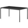 Jedilna Miza Lean, Črna, 160x90 - črna, Konvencionalno, kovina/leseni material (160/76/90cm) - P & B