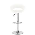 Barski Stol Walker - bela/krom, Trendi, kovina/umetna masa (50/82-103/56cm) - Mömax modern living Barski Stol Walker - bela/krom, Trendi, kovina/umetna masa (50/82-103/56cm) - Mömax modern living