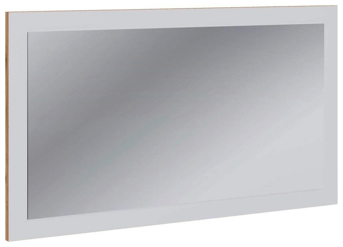 BADEZIMMER 3-TLG. WASCHPLATZ "BITILA 80" - Honigeiche/Weiss, Modern, Glas/Keramik (80cm) - MID.YOU