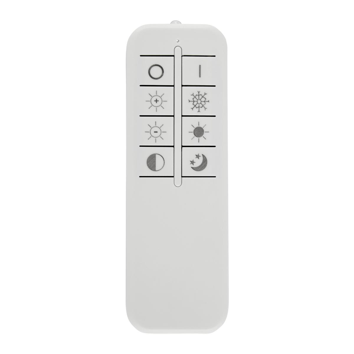 Led Mennyezeti Lámpa Bezzi 76cm - fehér, Konventionell, műanyag/fém (76/12cm) - Best Price
