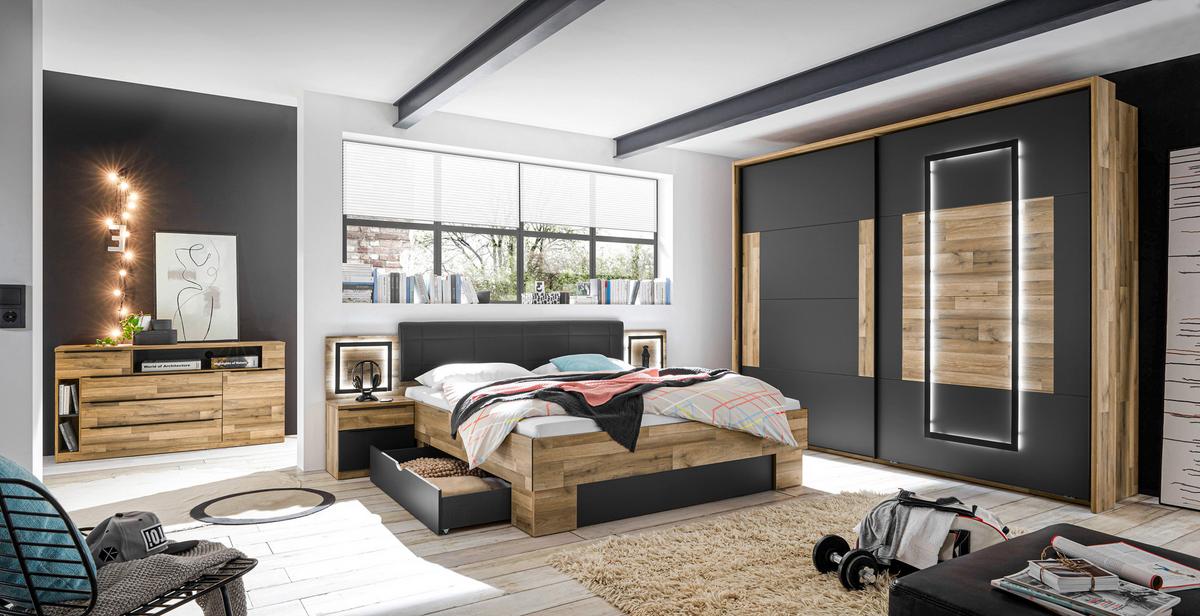 Okvir Ukrasni James - boje hrasta, Konvencionalno, drvni materijal (280/230,6/23cm) - Premium Living