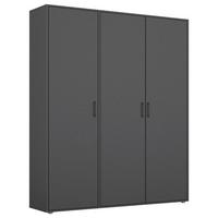 DULAP  USI ROTATIVE VOYAGER - gri, Modern, material pe bază de lemn (140/194/53cm) - Modern Living