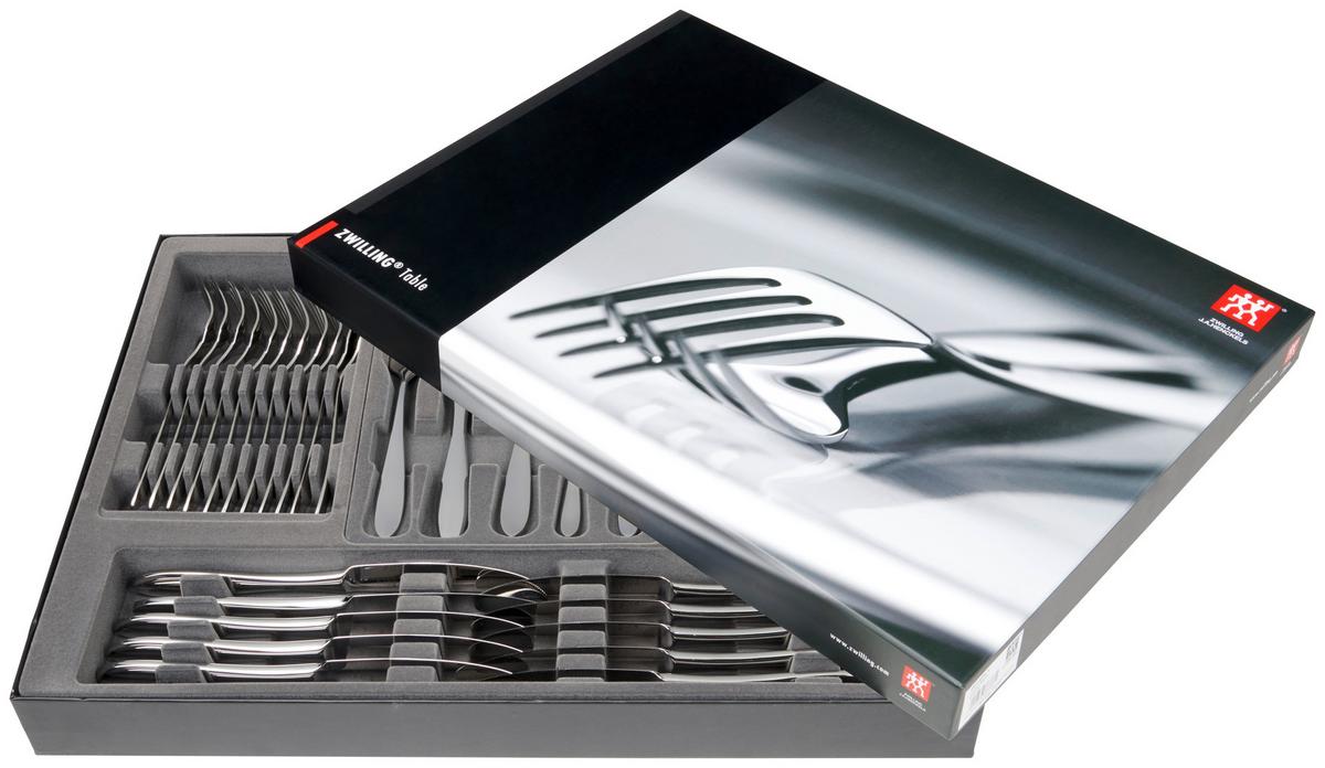 ZESTAW SZTUĆCÓW 1026468 ZWILLING - kolor srebrny, Basics, metal - Zwilling