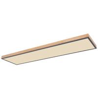 Stropna Led-svetilka Doro, S Sijalko - barve grafita/opal, Basics, kovina/umetna masa (120/30/7,5cm) - Globo