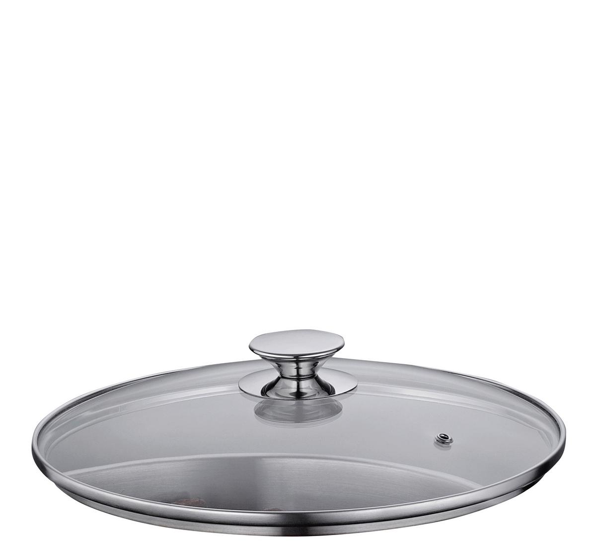 GARNEK DO ZUPY 2370802828 - kolor stalowy/przezroczysty, Basics, metal/szkło (28/20,5cm) - KÜCHENPROFI