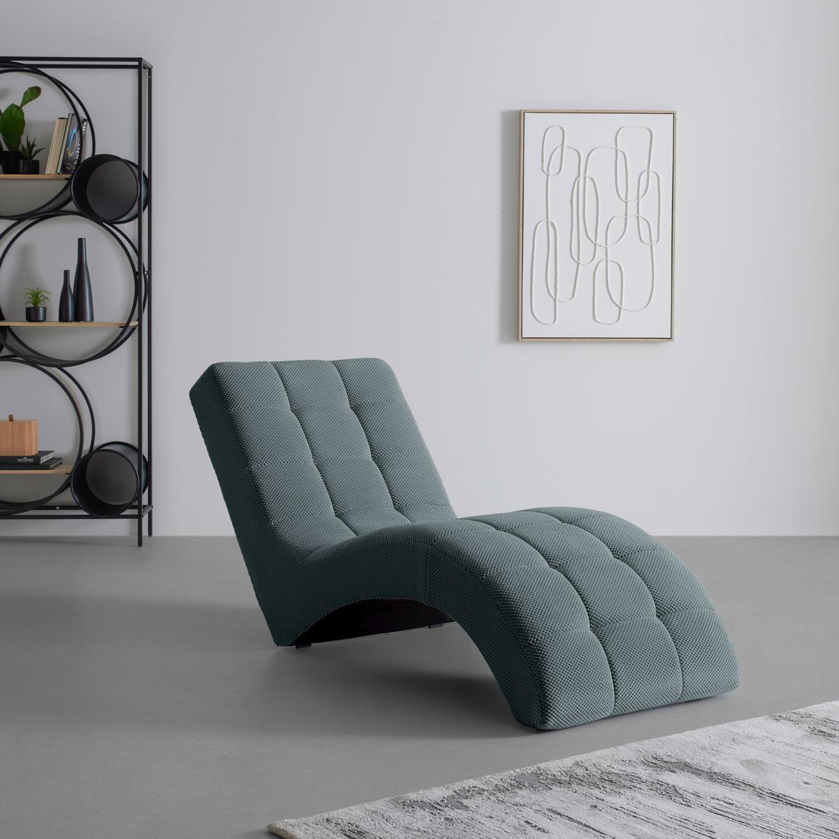 Liege Laguna Blaugrau - Blaugrau/Schwarz, MODERN, Kunststoff/Textil (68/80/167cm) - Mömax