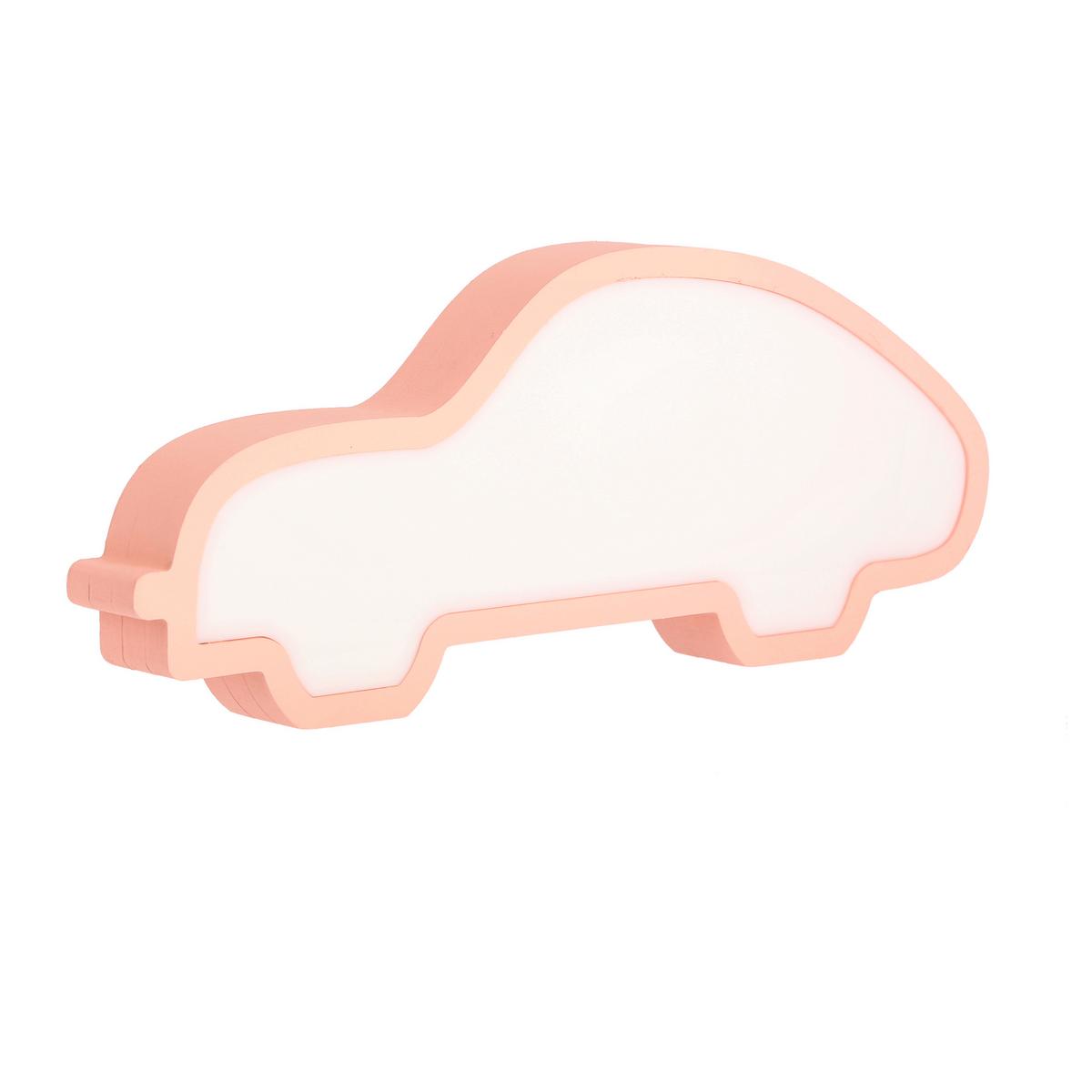 Dječja Stolna Svjetiljka Car - pink, Basics, drvni materijal/plastika (35/3.5/14cm)