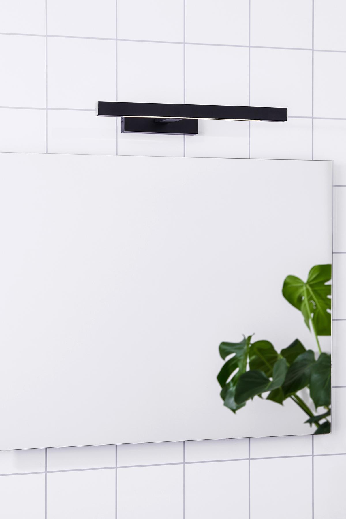 LED-Wandleuchte max. 6 Watt - Schwarz, Basics (25/38/5cm) - Markslöjd