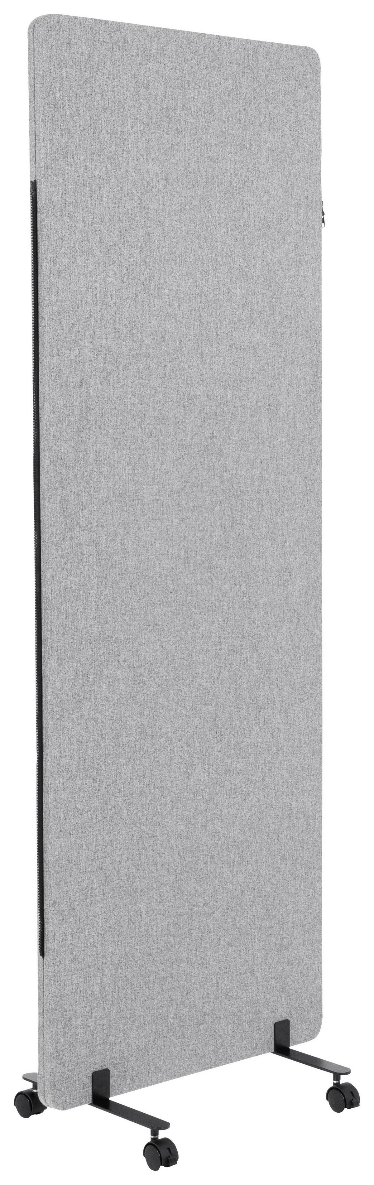 Pregradna Stena Flexmiut, Svetlo Siva - svetlo siva, Basics, kovina/umetna masa (60/177/3cm) - MID.YOU
