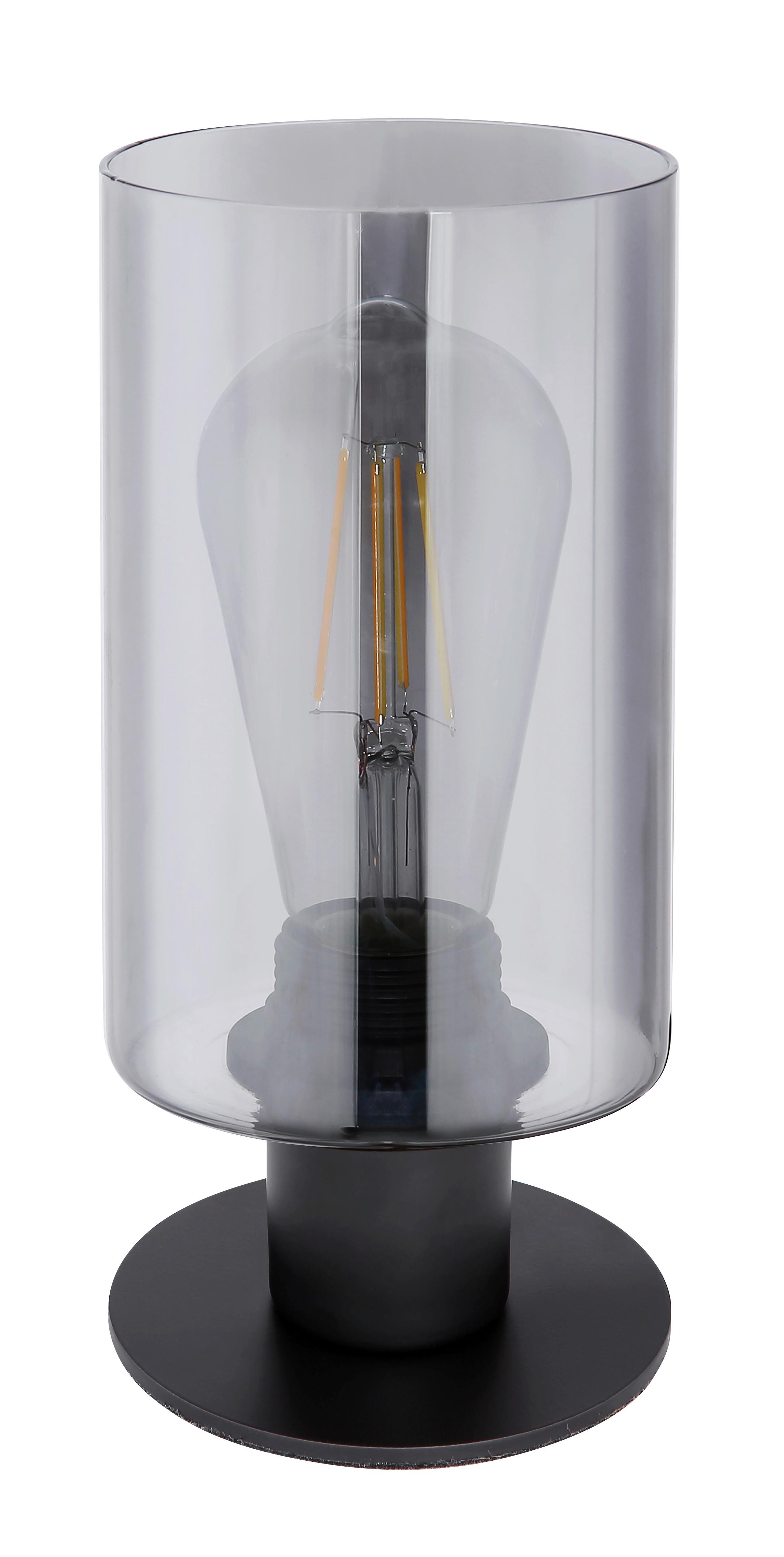 Svjetiljka Stolna 15465t - siva/crna, Design, staklo/metal (10/21,5cm) - Globo