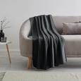 Decke Anni ca. 130x170 cm in Dunkelgrau - Dunkelgrau, MODERN, Textil (130/170cm) - Modern Living