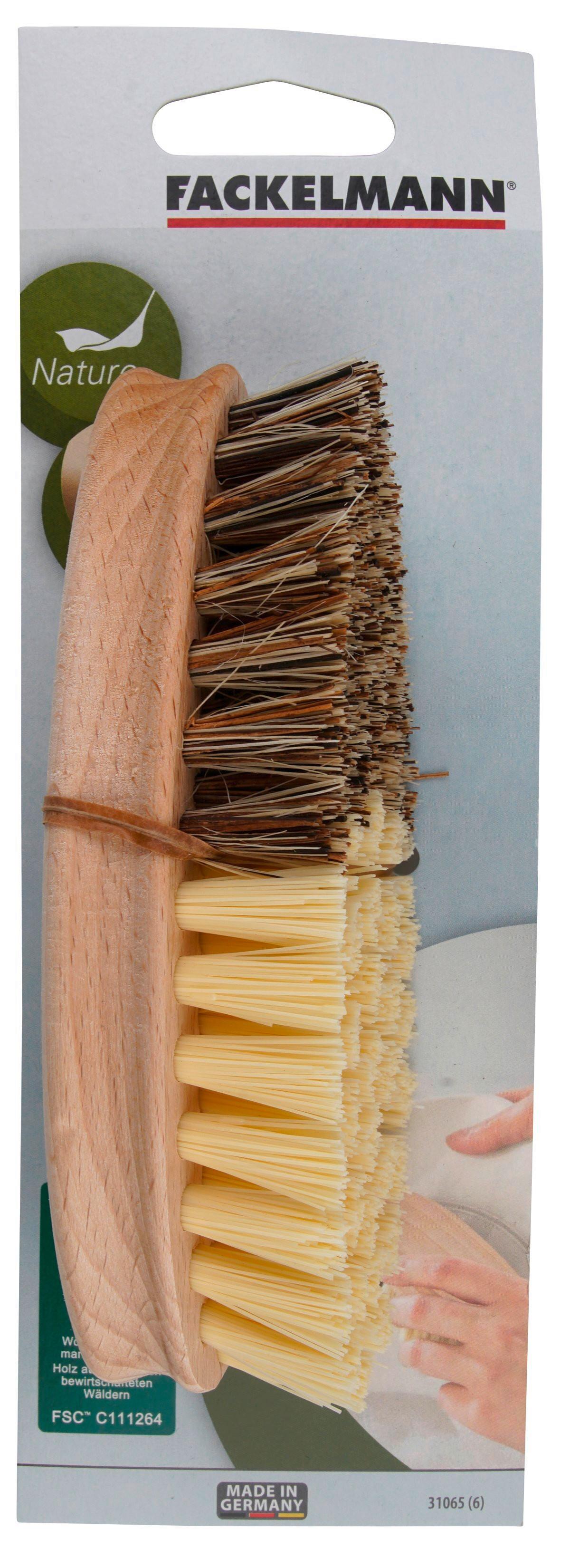 Reinigungsbürste FSC1 Buchefarben - Buchefarben, Basics, Holz/Textil (14cm) - Fackelmann