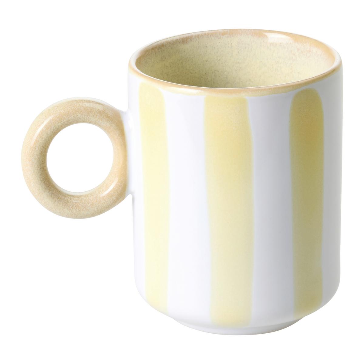 Kaffeebecherset Adria diverse Farben - Pink/Pastellblau, MODERN, Keramik (8/10/8cm)