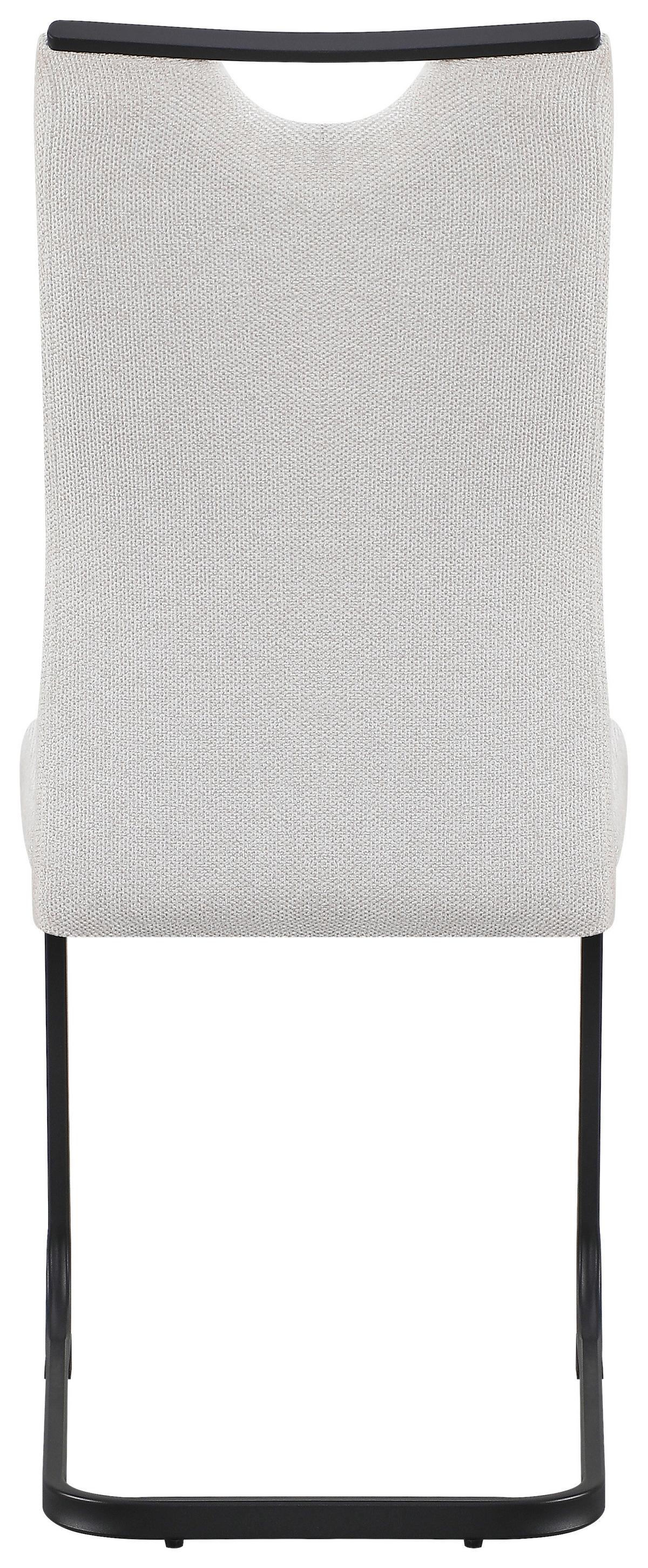 Nihajni Stol Maya - črna/bež, Trend, kovina/tekstil (58/98/43cm)