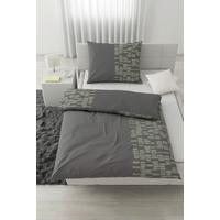 Lenjerie de pat Brush Strokes cca. 140x200/50x70 cm - antracit, textil (140/200cm) - Modern Living