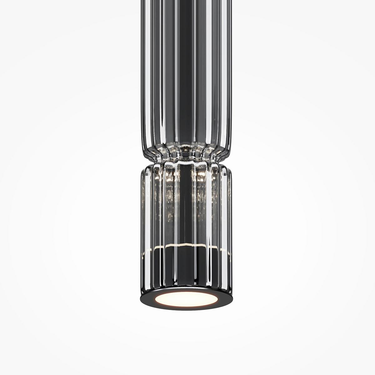 Pendelleuchte Mod272pl-L12b3k1 - Weiss, Design, Kunststoff (8/365cm) - MAYTONI