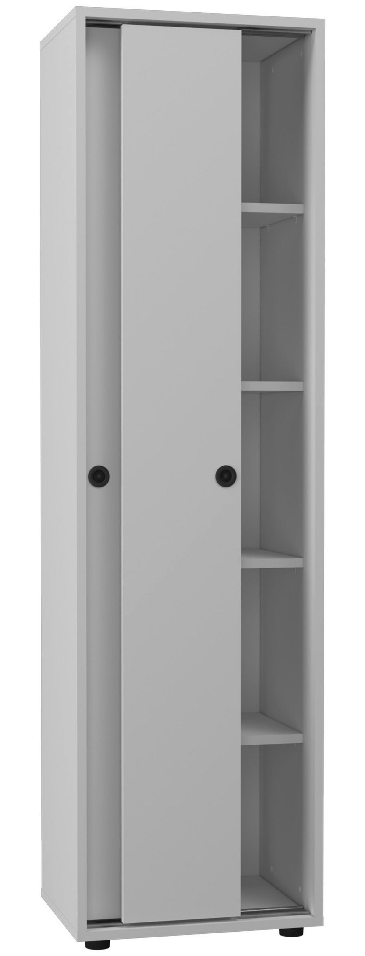 Arhivska Omara Ulas, Bela - bela, Design, leseni material (49/168/38cm) - MID.YOU