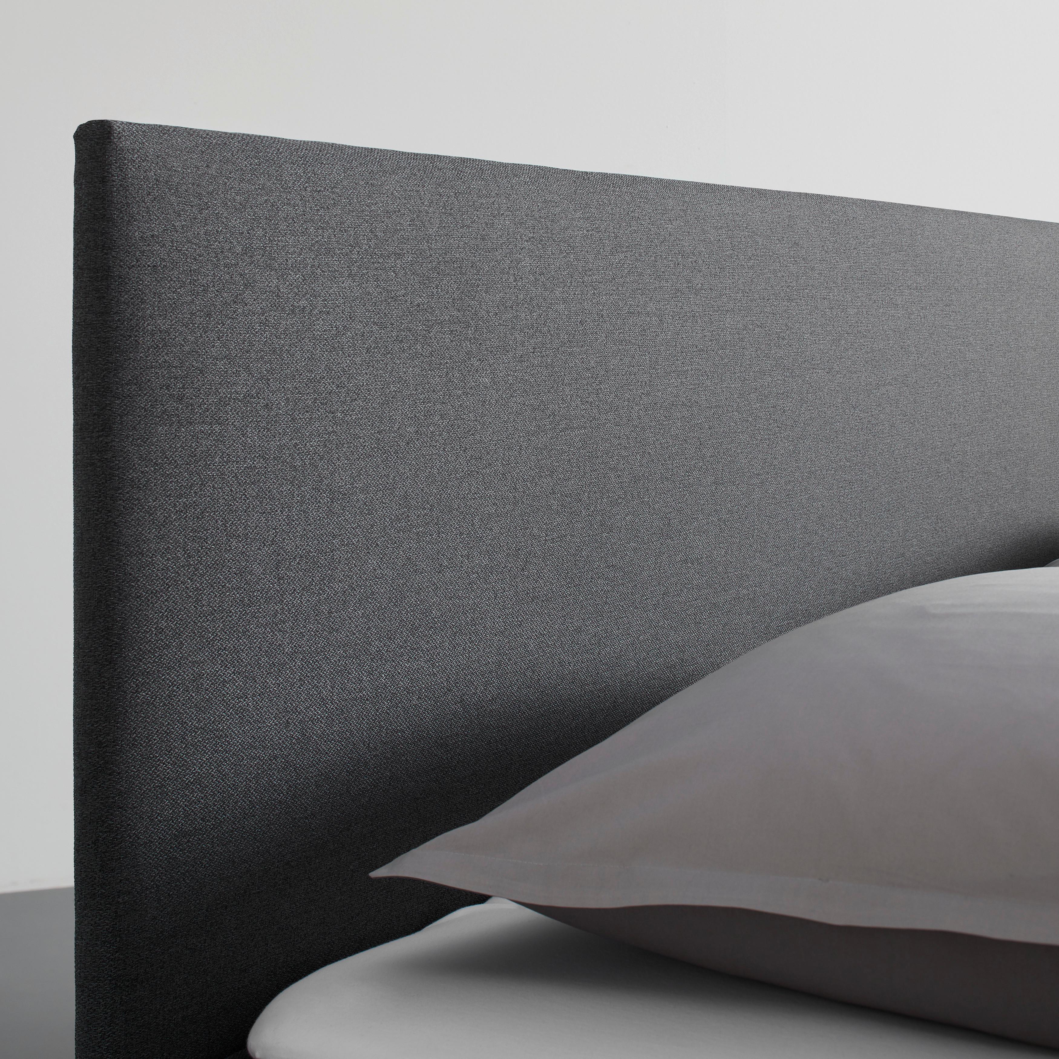 BOXSÄNG LUCY 2 - grå/svart, Modern, trämaterial/trä (180/200cm) - Bessagi Home